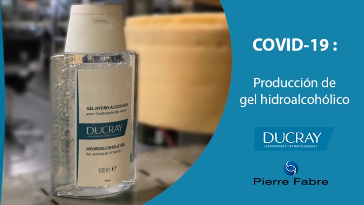 Ducray - Producción Gel Hidroalcohólico