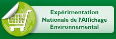 logo experimentation nationale affichage environnemental
